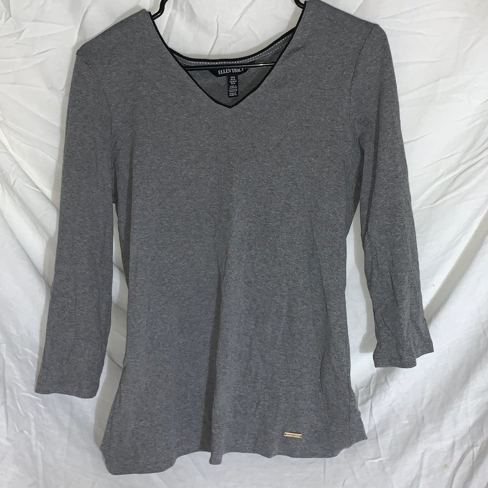 Black and Gray Dress